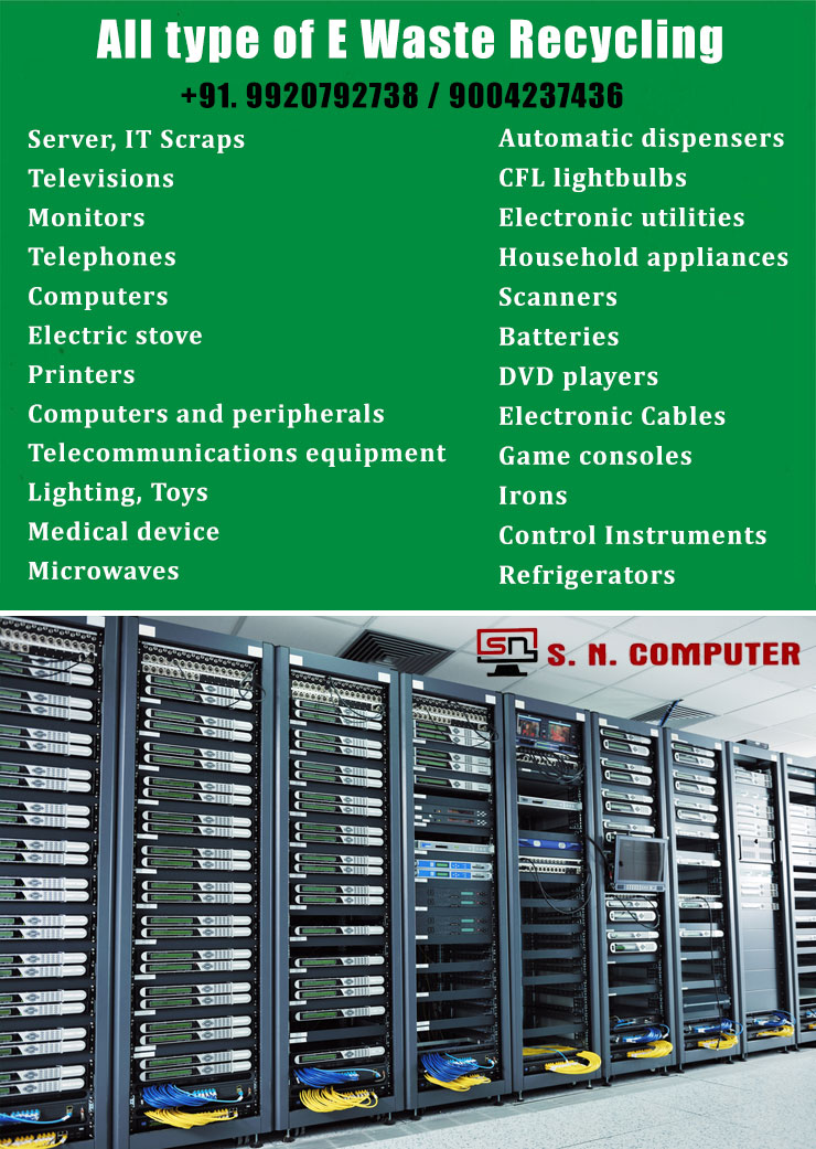 Top E-Waste Recycling - IT Scrap Dealer India, Disposal Center in Mumbai