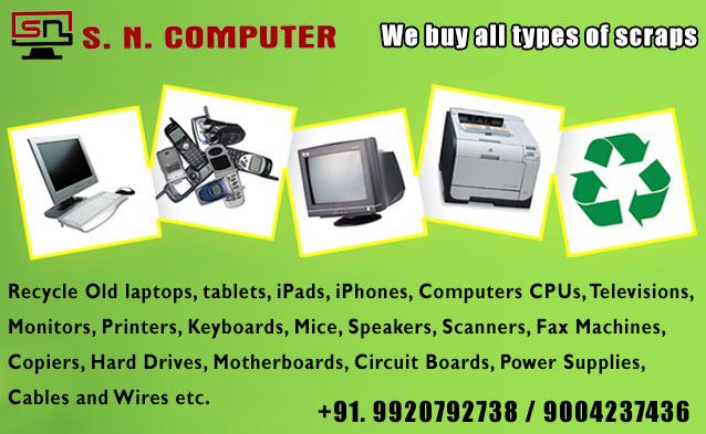 Laptop Recycle in Mumbai, Old Laptop, Tablet, iPad, iPhone  Disposal Centers Near Me