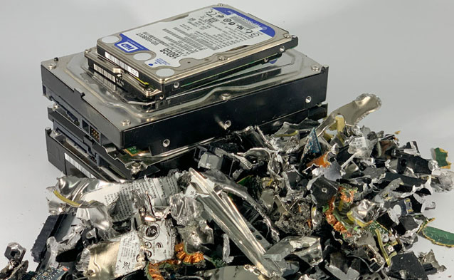 Data Destruction Company in Mumbai - Hard Disk Shredding